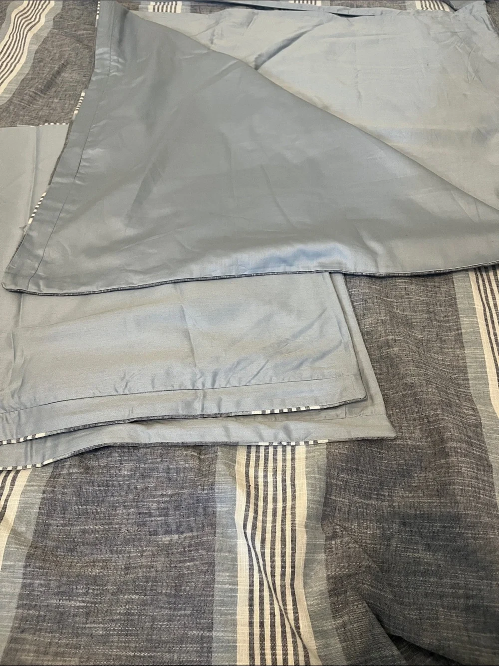 Charter Club Pale Blue Duvet Cover - Full/Queen -2 shams